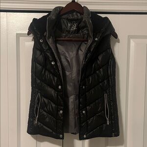 Marc New York Black Quilted Vest